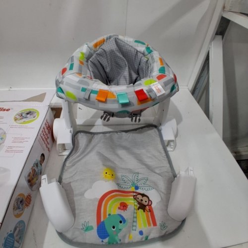 INFANT'S BRIGHT STARTS LEARN-TO-SIT FLOOR SEAT - PLAYFUL PARADISE - (MODEL: 12956) image 2