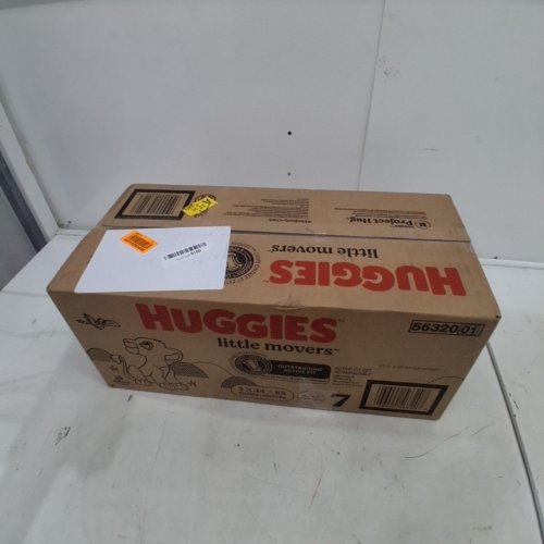 44PK HUGGIES LITTLE MOVERS BABY DIAPERS - SIZE 7 image 4