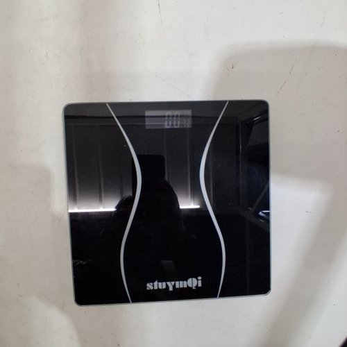 STUYMQI BODY WEIGHT DIGITAL BATHROOM SCALE - BLACK image 3
