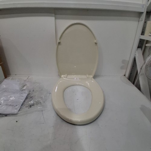 TOTO TRANSITIONAL SOFT CLOSE ELONGATED TOILET SEAT- 18.5" - SEDONA BEIGE (MODEL: SS114#12) image 2