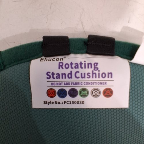 EHUCON 360° ROTATING SEAT CUSHION - 15.7" DIAMETER - TEAL (STYLE: FC150030) image 2