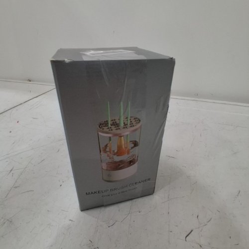 ELECTRIC MAKEUP BRUSH CLEANER - grey/white image 4