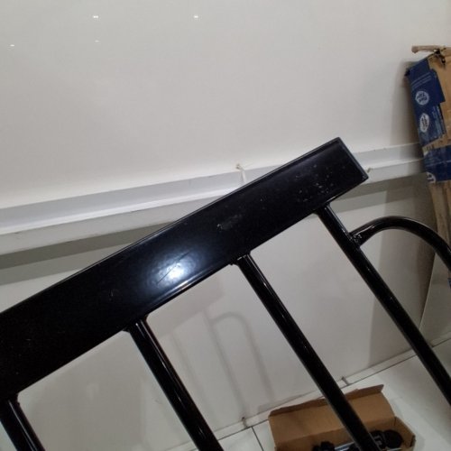 REGALO EASY STEP EXTRA WIDE SAFETY GATE - 29-49" X 30" - BLACK (MODEL: 1164 EB DS) image 3