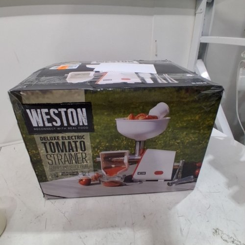 WESTON TOMATO PRESS & SAUCE MAKER - WHITE (MODEL: ‎07-0801) image 8
