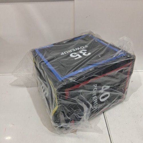 3-IN-1 PLYOMETRIC FOAM JUMP BOX - 16" X 14" X 12" - BLACK/MULTICOLORED image 2