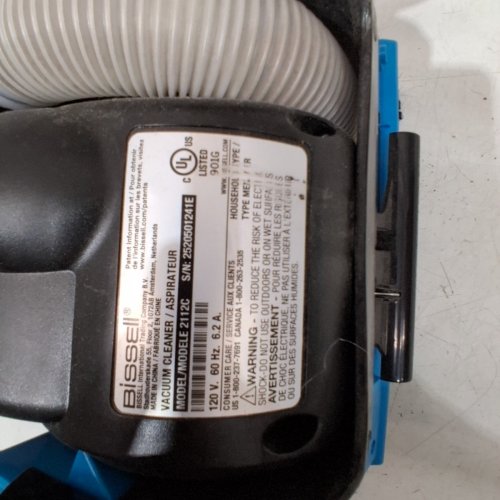 BISSELL POWERFORCE COMPACT BAGLESS VACUUM - BLACK/BLUE (MODEL: 2112C) image 7