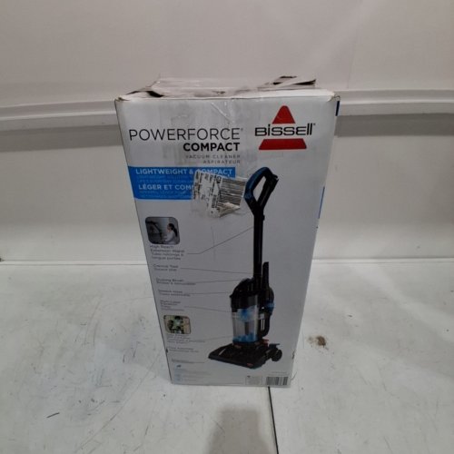 BISSELL POWERFORCE COMPACT BAGLESS VACUUM - BLACK/BLUE (MODEL: 2112C) image 9