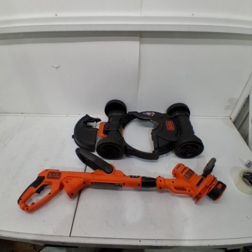BLACK + DECKER 3-IN-1 COMPACT ELECTRIC TRIMMER MOWER - 12" - ORANGE (MODEL: BESTA512CM) image 3
