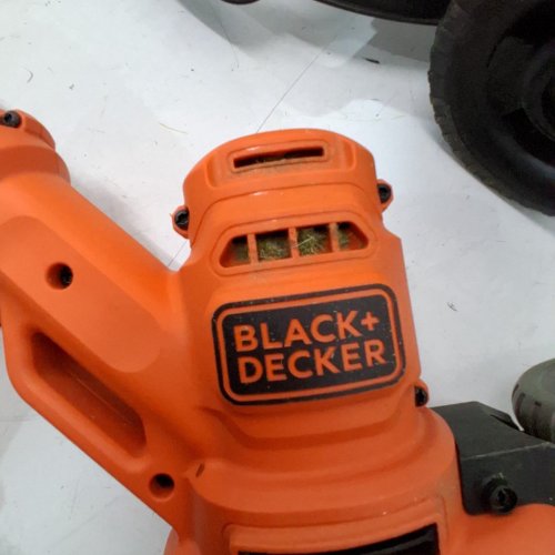 BLACK + DECKER 3-IN-1 COMPACT ELECTRIC TRIMMER MOWER - 12" - ORANGE (MODEL: BESTA512CM) image 4