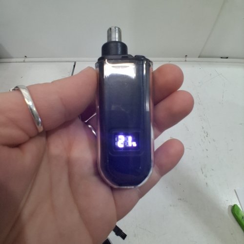 RECHARGEABLE PORTABLE NOSE HAIR TRIMMER - BLACK image 2