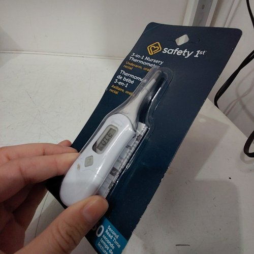 SAFETY 1ST 3-IN-1 NURSERY THERMOMETER - WHITE (MODEL: TH075) image 3