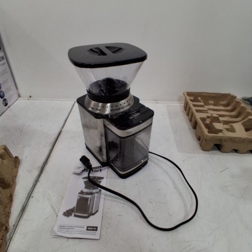 CUISINART AUTOMATIC 18-POSITION BURR COFFEE GRINDER - 18 CUP CAPACITY - STAINLESS STEEL (MODEL: DBM-8C) image 3