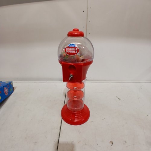 PLAYO SPIRAL GUMBALL MACHINE WITH 113 GUMBALLS - 18" - RED/BLUE image 3