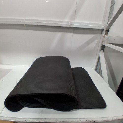 AMAZON BASICS EXTRA THICK EXERCISE/YOGA MAT - 74" X 24" X 1/2" - BLACK image 2