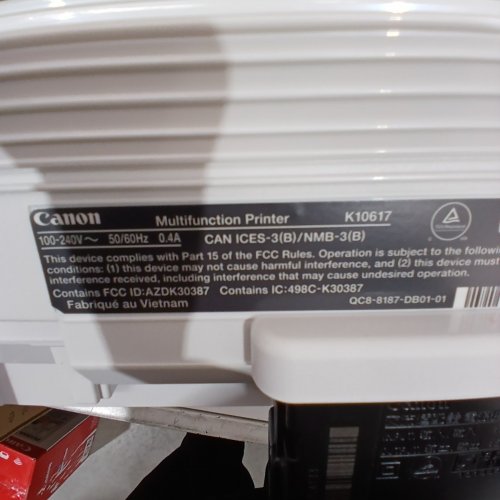 CANON PIXMA WIRELESS ALL-IN-ONE COLOUR PRINTER - WHITE (MODEL: TS3720) image 7