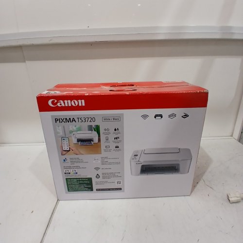 CANON PIXMA WIRELESS ALL-IN-ONE COLOUR PRINTER - WHITE (MODEL: TS3720) image 8