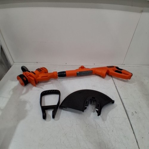 BLACK AND DECKER STRING TRIMMER AND EDGER WITH AUTO FEED 14" - BLACK/ORANGE (MODEL: BESTA510-CA) image 4