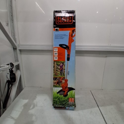BLACK AND DECKER STRING TRIMMER AND EDGER WITH AUTO FEED 14" - BLACK/ORANGE (MODEL: BESTA510-CA) image 6