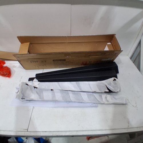4PK HOMY CASA INDUSTRIAL METAL TABLE LEGS - 29" - BLACK (2309250000034) image 2