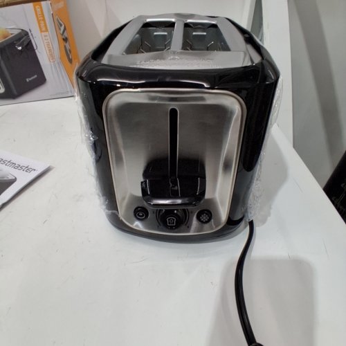 TOASTMASTER 2 SLICE BREAD TOASTER - BLACK - (MODEL:TM-26TSC) image 2