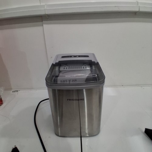 FRIGIDAIRE 26LBS ICE MAKER - STAINLESS STEEL - (model:EFIC123-SS) image 2