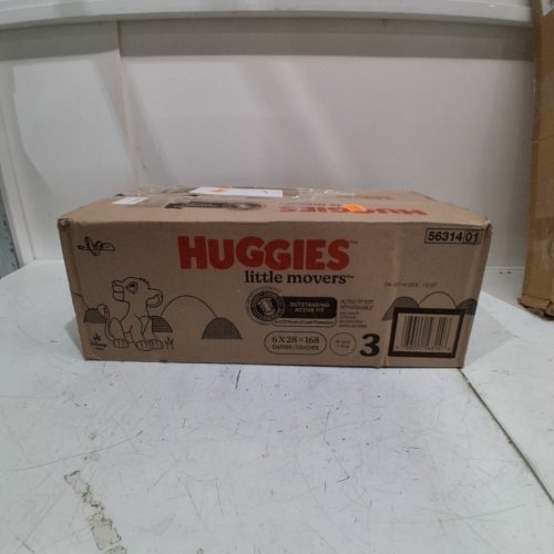 168PK HUGGIES DISNEY LITTLE MOVERS BABY DIAPERS - SIZE 3 - LION KING(16-28LBS) image 2