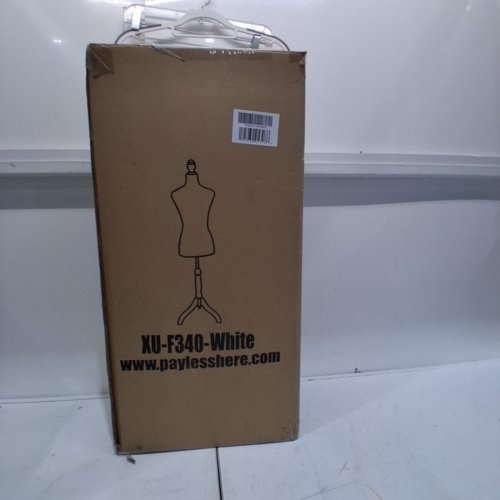 ADJUSTABLE MANNEQUIN DISPLAY TORSO - 60"-67" - WHITE (MODEL: XU-F340-WHITE) image 3
