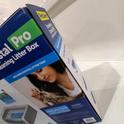 PETSAFE SCOOPFREE SELF-CLEANING LITTER BOX - GREY/LIGHT GREY - (MODEL: PAL00-16805) image 4