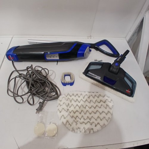 BISSELL POWERSTEAMER DELUXE STEAM MOP WITH DETACHABLE SPOTBOOST BRUSH (MODEL: 1806D) image 4