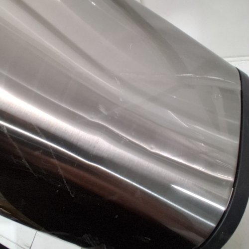 BRIGHTROOM D-SHAPE STAINLESS STEEL TRASH CAN - 45L/13GAL (MODEL: 002-01-5190) image 4