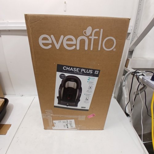 EVENFLO CHASE PLUS 2-IN-1 BOOSTER CAR SEAT FOR KIDS, 5-POINT HARNESS CONVERTS TO HIGH BACK BOOSTER - HURON/BLACK/GREY (MODEL: 30712344C) image 6