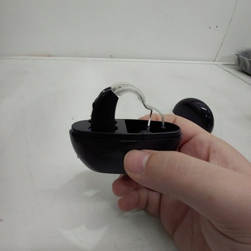 BEHIND-THE-EAR WIRELESS HEARING AIDS - BLACK image 2