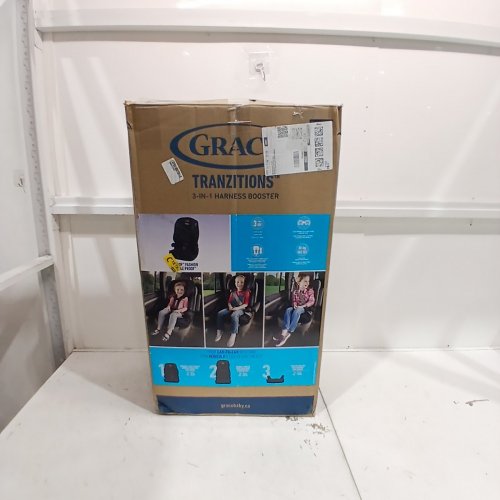 GRACO C20 TRANZITIONS 3-IN-1 HARNESS BOOSTER CAR SEAT - 100LBS MAX/CAP - BLACK (MODEL: 2035724) image 6