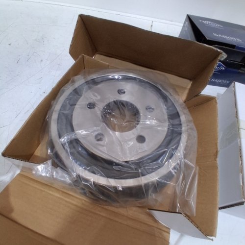 5PC CMX/TOP QUALITY TRANSIT AUTO REAR BRAKE DRUM SHOES & SPRING KIT REPLACEMENT COMPATIBLE WITH VARIOUS MODELS - 9" DRUMS - MUTICOLOR (MODEL: 13-H7294/NB-704B/8-9651) image 5