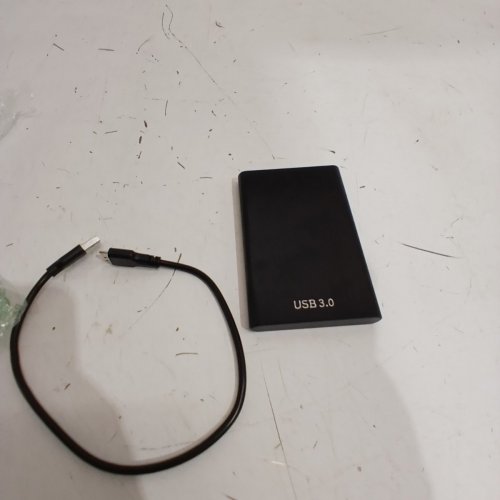 PORTABLE USB EXTERNAL STORAGE DRIVE - 1TB - BLACK image 2