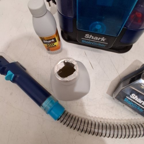 SHARK PORTABLE STAIN STRIKER CARPET CLEANER - GREY/BLUE (MODEL: PX200C) image 4