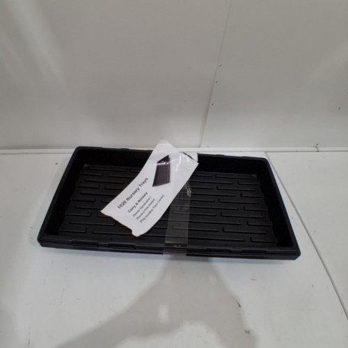 5PK ROOTRIMMER SEEDLING NURSERY TRAY WITHOUT HOLES - 21.6" X 11.2" - BLACK image 3