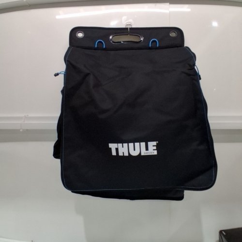 THULE OUTDOOR FOLDABLE TRAVEL SHOE ORGANIZER WITH BUILT IN VENTILATION - 4"X 18"X 8" - BLACK (MODEL: 306925) image 2