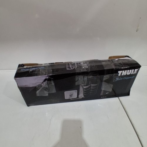 THULE OUTDOOR FOLDABLE TRAVEL SHOE ORGANIZER WITH BUILT IN VENTILATION - 4"X 18"X 8" - BLACK (MODEL: 306925) image 4