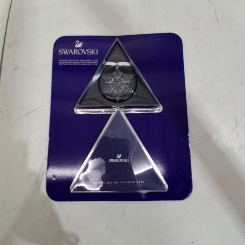 SWAROVSKI CHRISTMAS ANNUAL EDITION 2020 ORNAMENT - CLEAR image 3