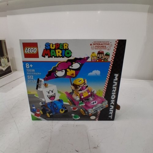 512PC LEGO SUPER MARIO: MARIO KART WARIO & KING BOO BUILDING TOY (MODEL: 72038) image 2