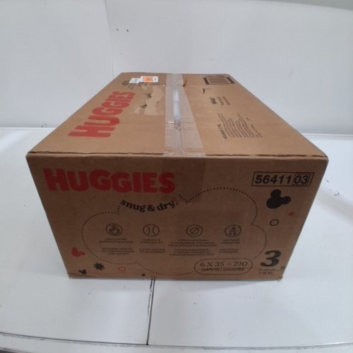 210PK HUGGIES SNUG AND DRY DIAPERS - SIZE 3 - DISNEY BABY (MODEL: 5641101) image 2