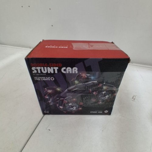 STORM STUNT RACING REMOTE CONTROL CAR 4WD WITH DOUBLE SIDED 360°ROTATION - RED / BLACK image 6
