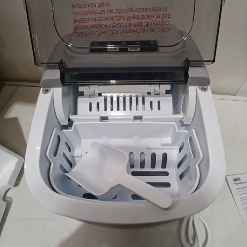 FRIGIDAIRE COMPACT COUNTERTOP ELECTRIC ICE MAKER - MAKES 26LBS OF ICE/DAY - SILVER (MODEL: EFIC189-B-SILVER) image 5