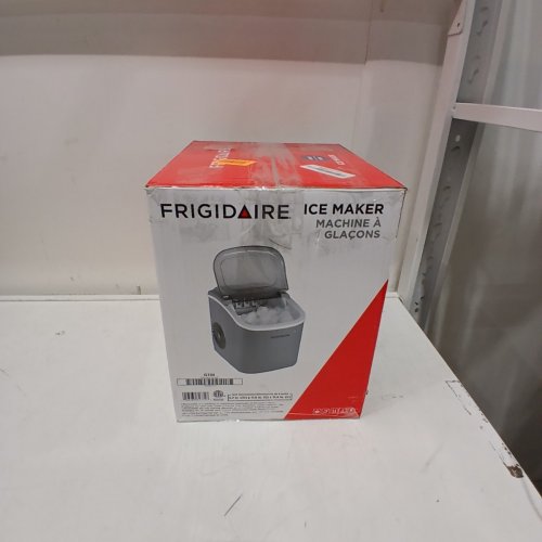 FRIGIDAIRE COMPACT COUNTERTOP ELECTRIC ICE MAKER - MAKES 26LBS OF ICE/DAY - SILVER (MODEL: EFIC189-B-SILVER) image 6