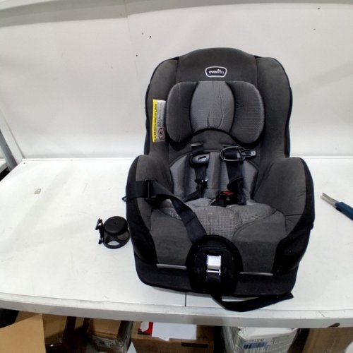 EVENFLO TRIBUTE LX CONVERTIBLE CAR SEAT - 40LBS CAP - GREY (MODEL: 38111190C) image 3