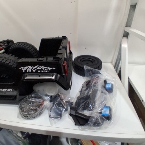 GARVEE RIDS RIDE ON JEEP CAR WITH REMOTE - BLACK (MODEL: QQ34G) image 5