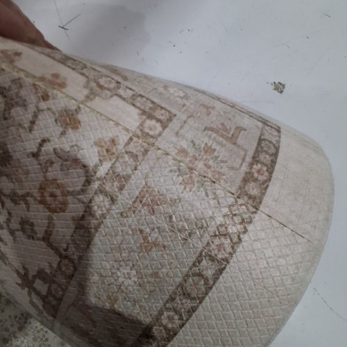 DECORATIVE MEDALLION PATTERNED RUG RUNNER - BEIGE/TAUPE image 5