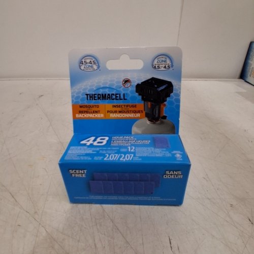 12PK THERMACELL BUTANE MOSQUITO AREA REPELLENT MAT REFILLS - 48HR image 2