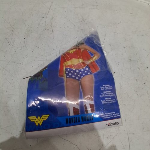 4PC RUBIES WONDER WOMAN ACCESSORIES - O/S ADULT - RED, BLUE, AND GOLD (STYLE: 32472) image 4